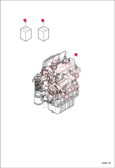 ENGINE D1305 24.8 HP EPA T4 / EU STG V 7277380 (2)