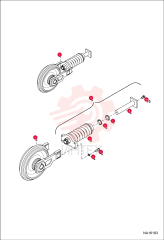 IDLER, TRACK RUBBER 7257871