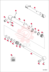 CYLINDER HYDRAULIC ASSEMBLY 7318575