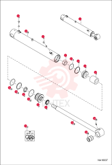 CYLINDER HYDRAULIC ASSEMBLY 7348896