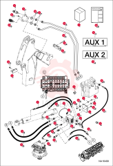 KIT 2ND AUX BOOM
