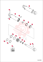 CYLINDER HYDRAULIC 7313918