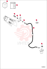 KIT, CASE DRAIN 7245617 (2)