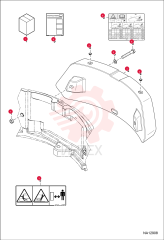 KIT, COUNTERWEIGHT 7279756