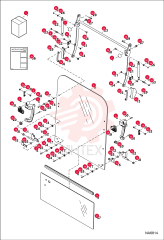 KIT, WINDOW FRONT W/O LINK 7223423 (2)