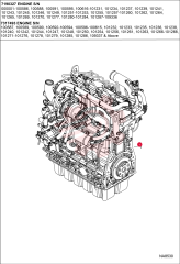 ENGINE D24 42 HP EPA T4 / EU STG IV