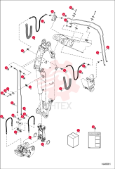 KIT, X-CHANGE HYD EXT 7221761 (2)