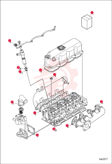 KIT, GASKET UPPER T2 ENG 6689012 (2)