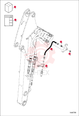 KIT, CASE DRAIN 7246562 (3)