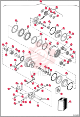 MOTOR, DRIVE HYD 6668730 (3)