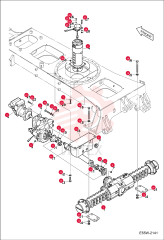 AXLE REAR 7313639