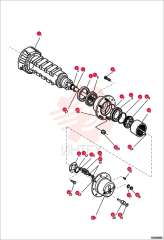 HOUSING AXLE 7004187