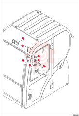 BRACKET STAY MIRROR 7006082