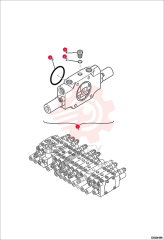 BLOCK ASSY-TRAVEL L 7007011