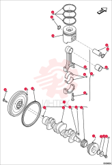 SHAFT CRANK ASSY 7005071