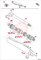 CYLINDER, BOOM SWING 7020674