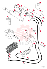 KIT, LOAD HOLD ARM 7199460 (2)