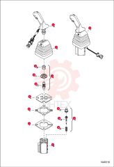 JOYSTICK, LH ASSY 7024440 (3)