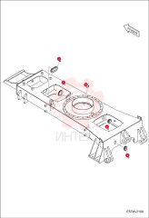 BUSHING RUBBER 7004605