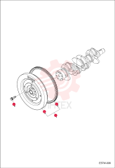 FLYWHEEL ASSEMBLY 7287685