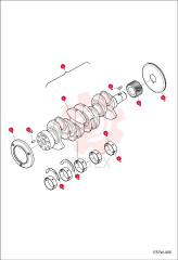 CRANKSHAFT, ENG 7287599