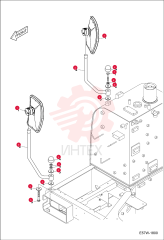 MIRROR, SIDE REAR 7029228