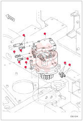 MOTOR, SLEW 7029748 (1)