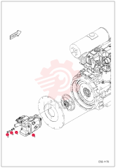 PUMP, HYD ASSY 7030143 (2)