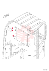 GUARD, SUN VISOR 7028840