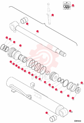 CYLINDER,BOOM(LOCK V/V) 7012223 (1)