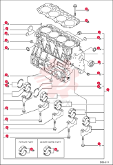BLOCK CYLINDER ASSY 7007193