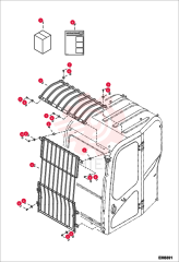KIT, FOGS/ROOF GUARD 7176909