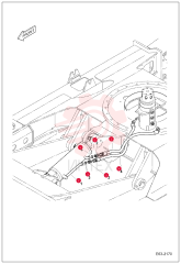 CYLINDER, DOZER 7029741 (1)