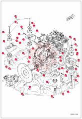 BRACKET ENGINE MOUNT 7006636
