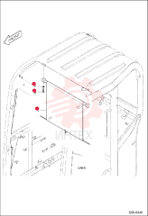 GUARD, SUN VISOR 7028840