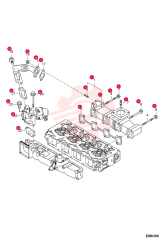 MANIFOLD EXHAUST ASSY 7007111