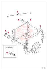 CONTROLLER ECU PREPROGRAMMED 7010295
