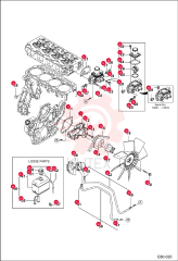 PUMP WATER ASSEMBLY 7007120