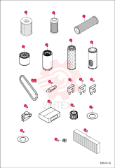 FILTER, ENGINE OIL 7025590 (3)