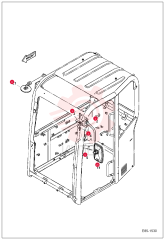 BRACKET STAY MIRROR 7006082 (2)