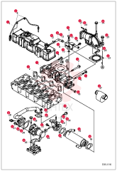 MANIFOLD, EXHAUST 7029226 (2)