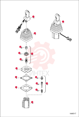 LEVER JOYSTICK W/PWM 7275087
