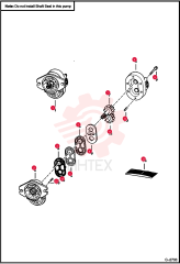 PUMP, GEAR 7003484 (2)