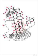 PIPE INJECTOR RETURN LINE 6670463 (1)