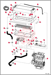 EXCHANGER, WATER RADIATOR 7009566 (2)