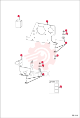 KIT, ENGINE MNT. 553 6734438