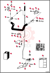 NUT PRETRQ HEX LOCK 85D6