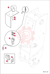 GLAND, CABLE 7026664 (2)