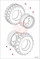 WHEEL & TIRE ASSY 7294032
