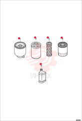 FILTER, FUEL W/SEPARATOR 12 6667352 (1)